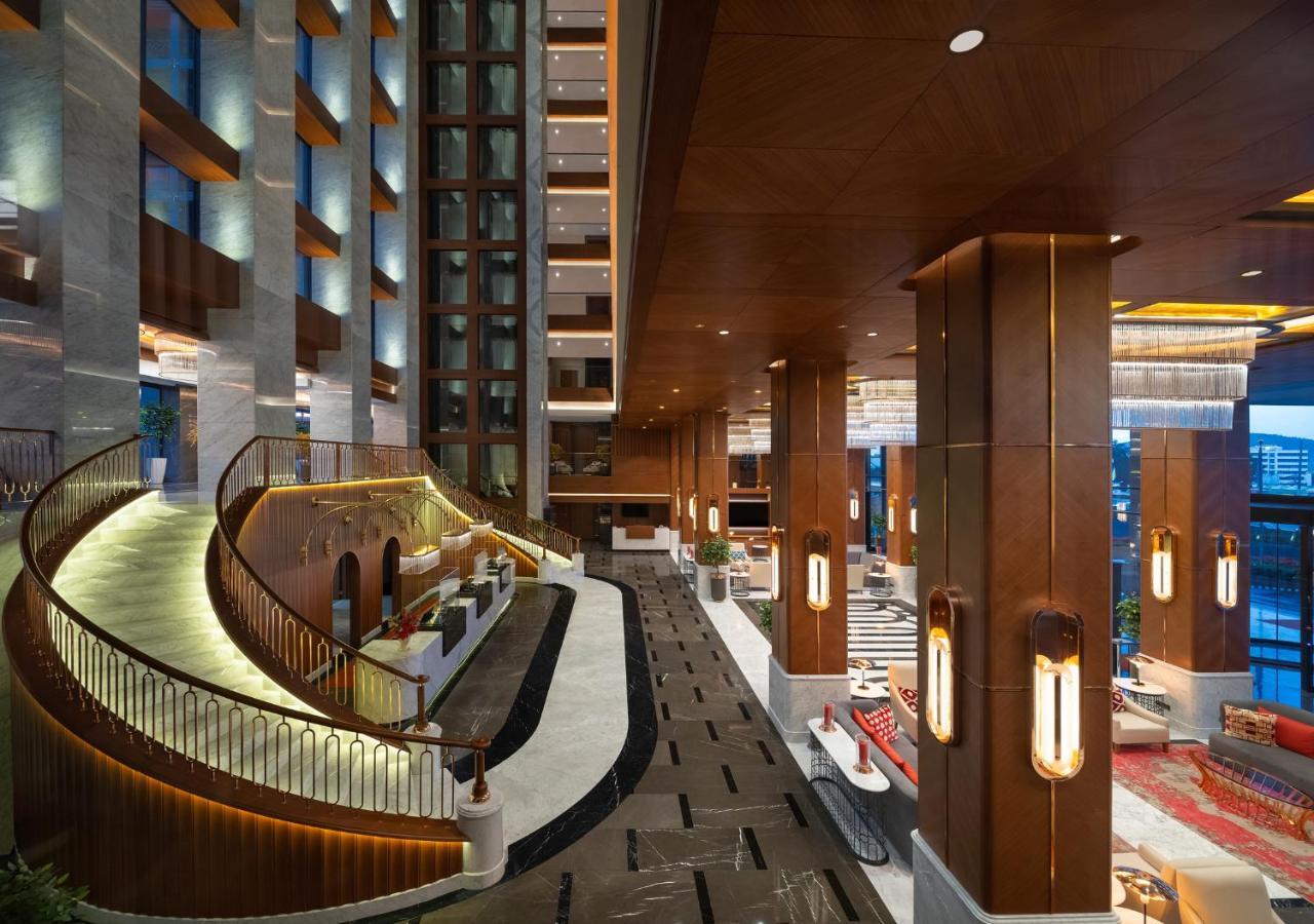 Moevenpick Hotel Istanbul Asia Airport ภายนอก รูปภาพ The lobby of the hotel