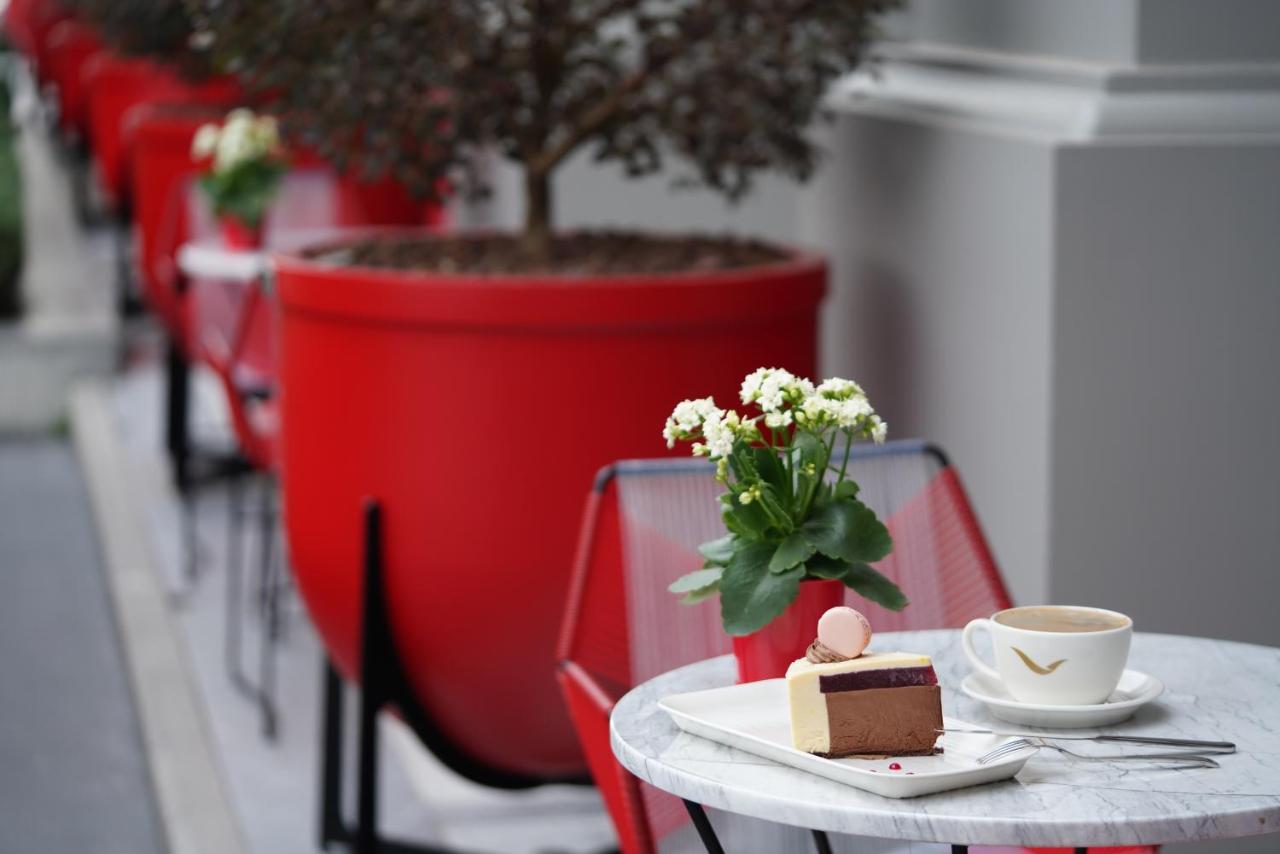 Moevenpick Hotel Istanbul Asia Airport ภายนอก รูปภาพ Café