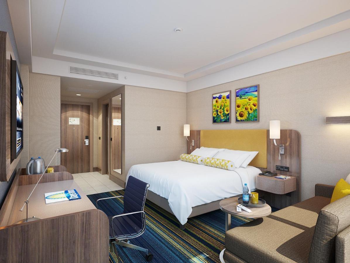 Moevenpick Hotel Istanbul Asia Airport ภายนอก รูปภาพ A room at the hotel